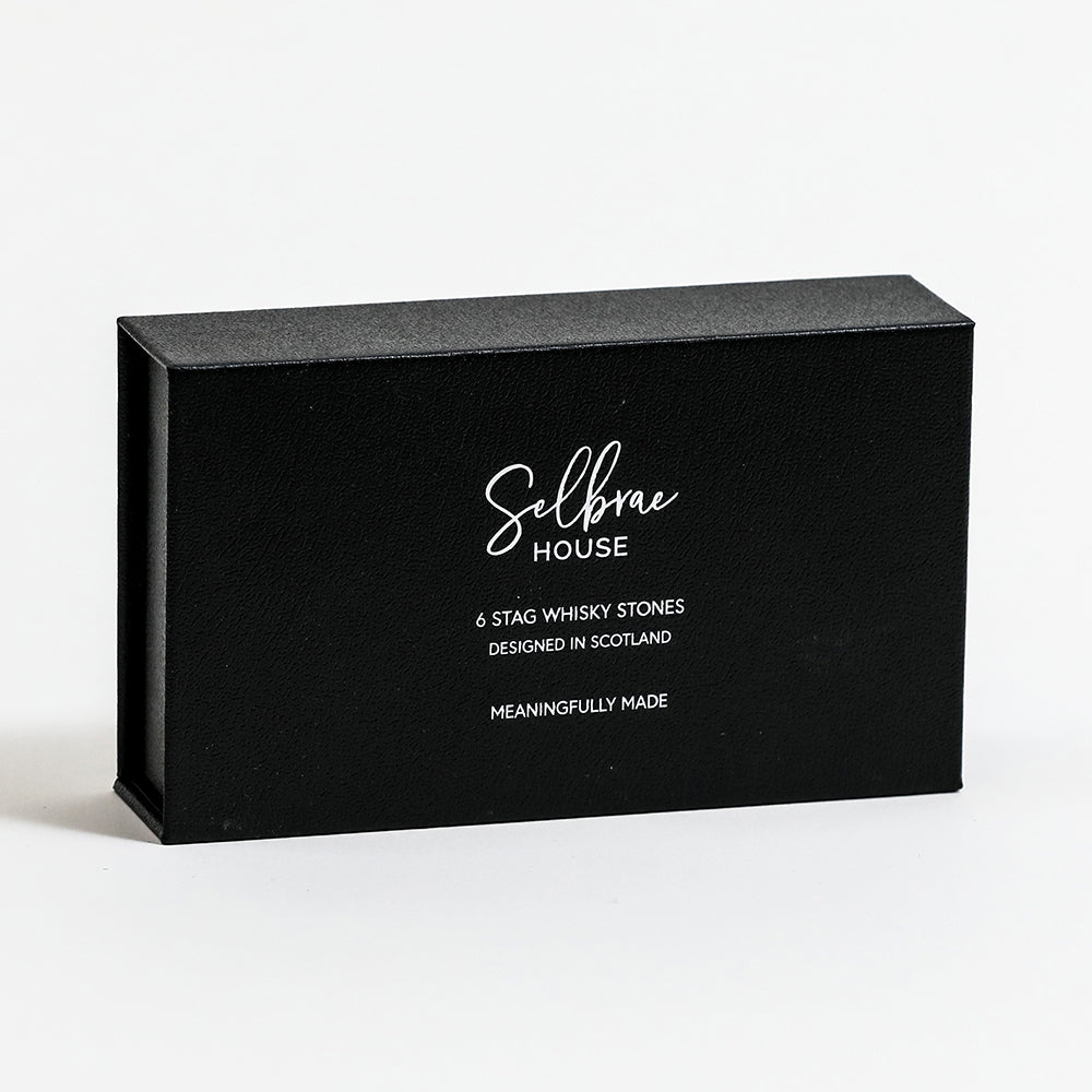 Stag Whisky Stones - Set of 6