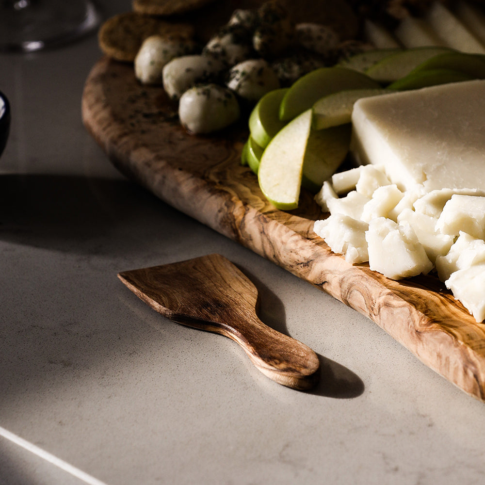 Olive Wood Raclette Spatula