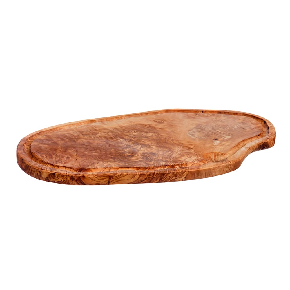 Olive Wood Carving Board (With Groove)