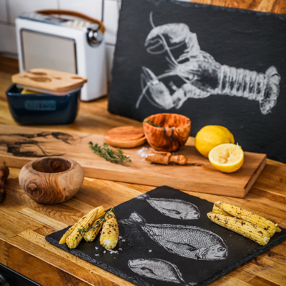 Olive Wood Salt Scoop