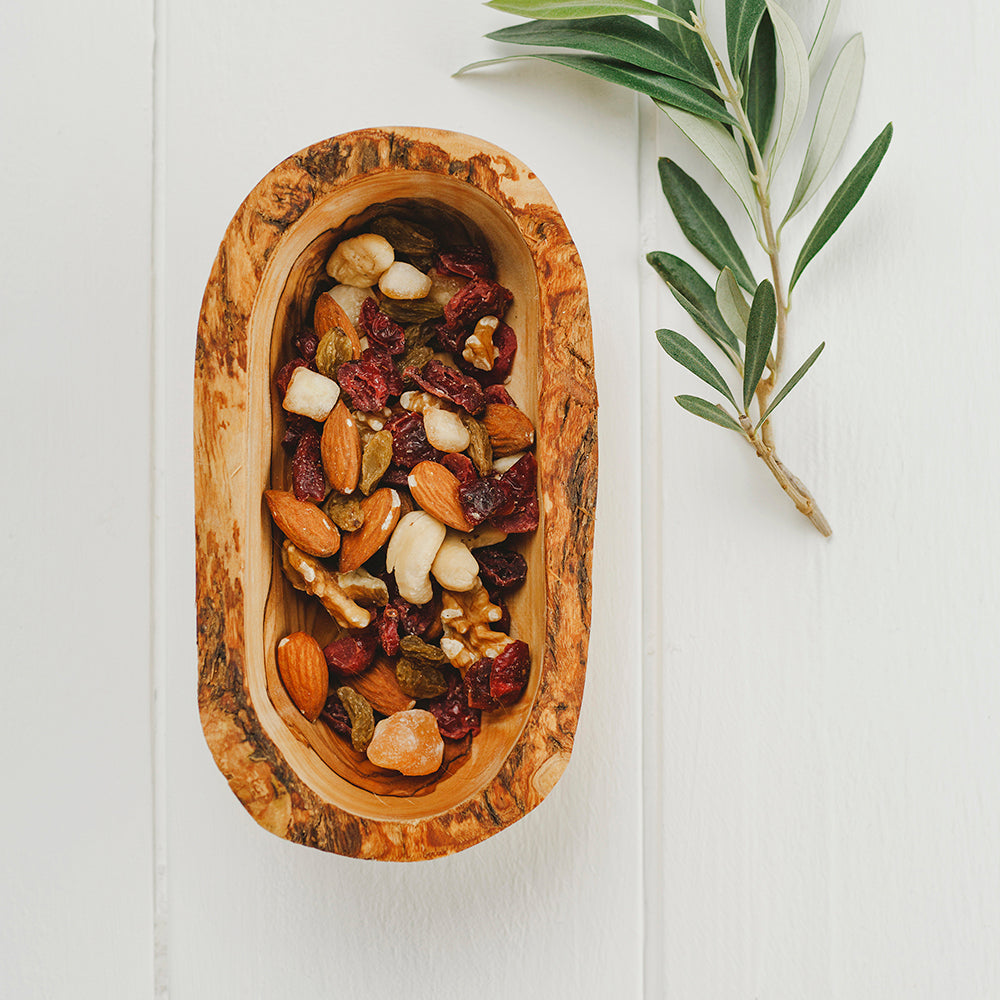 Olive Wood Rustic Bowl
