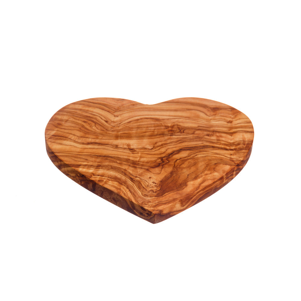 Olive Wood Heart Shaped Board