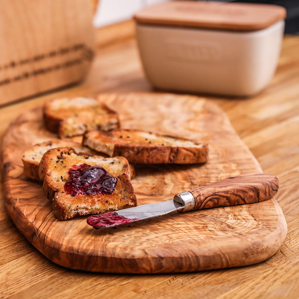 Olive Wood Butter Knife - Large
