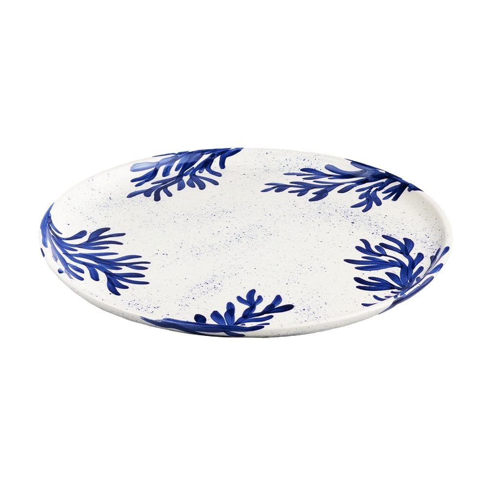 Coral Ceramic Plate Large
