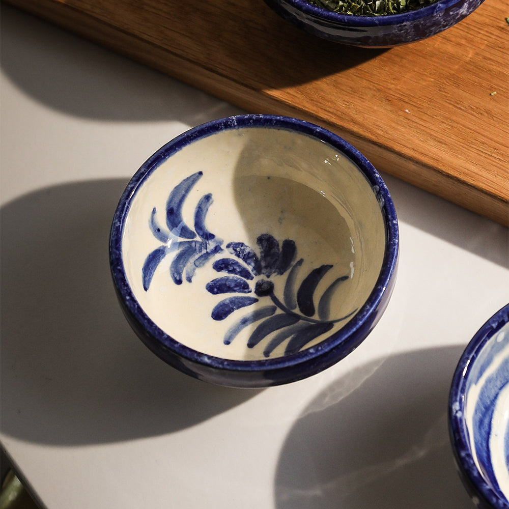 Olive Ceramic Dip Bowl