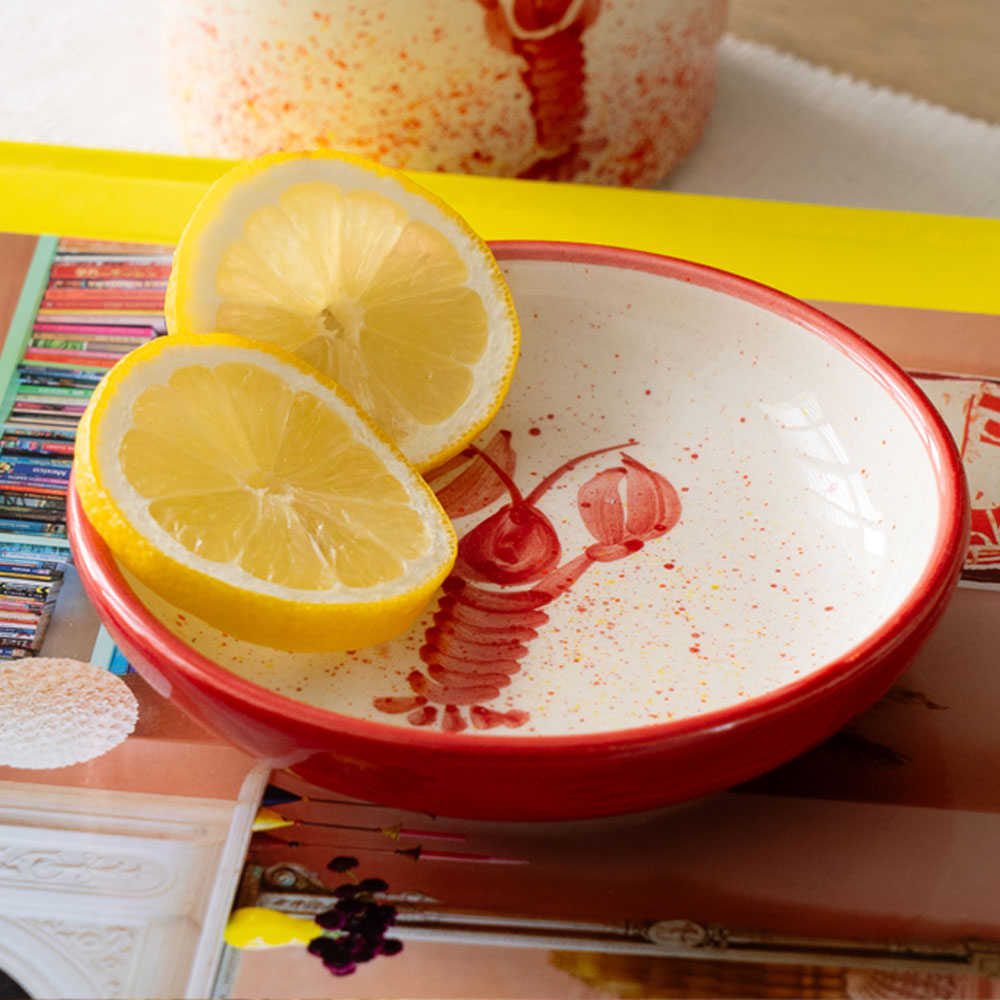 Red Lobster Mini Ceramic Dish