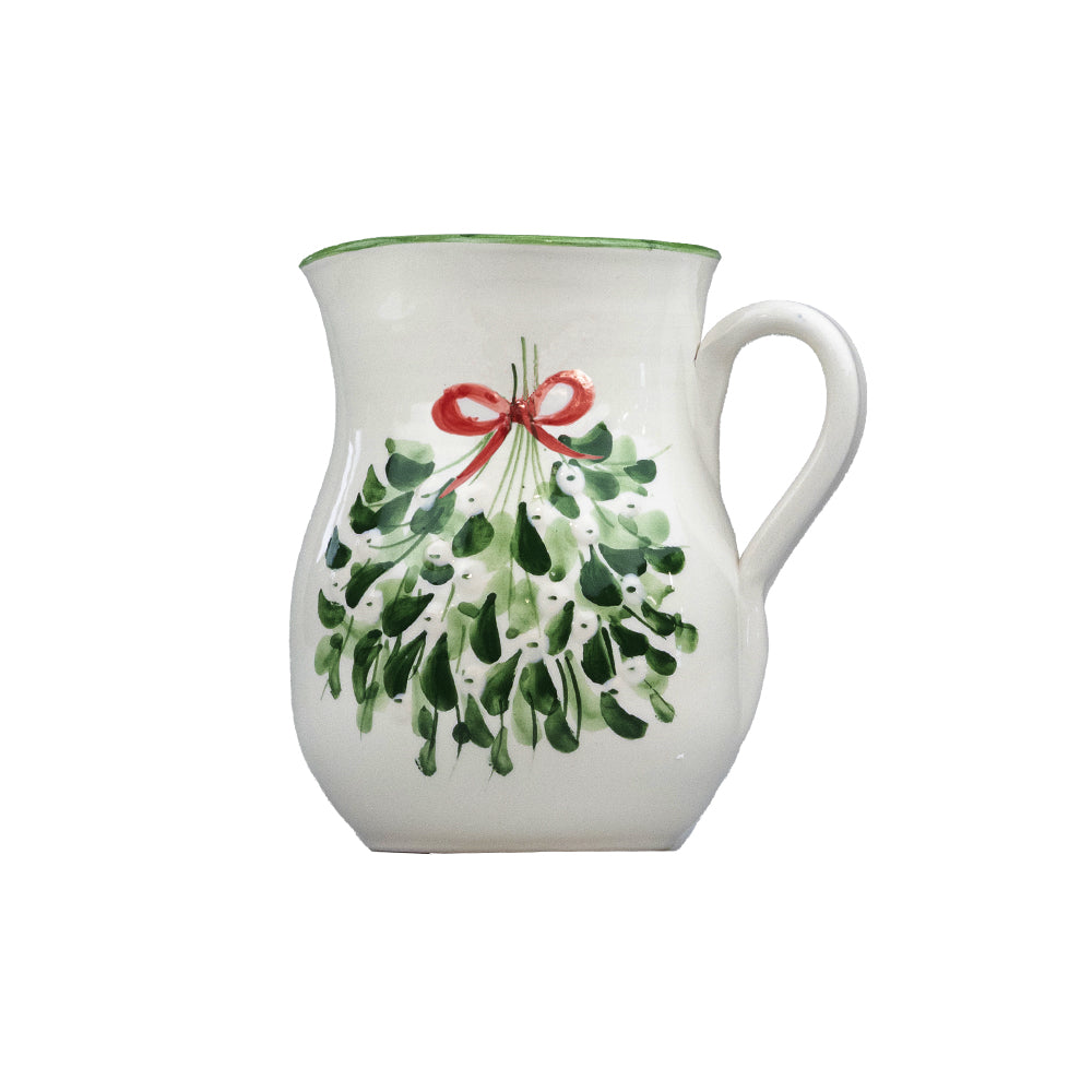 Mistletoe Ceramic Jug