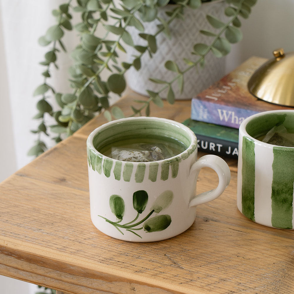 Flora Large Ceramic Mug