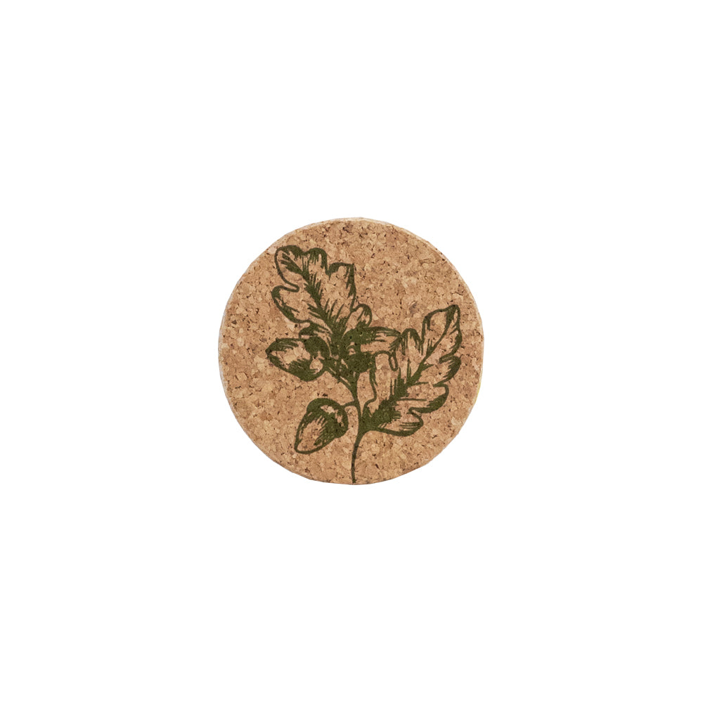 Acorn Cork Coaster
