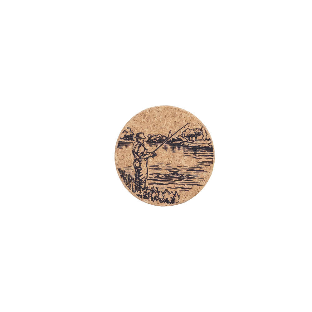 Fishing Cork Coaster