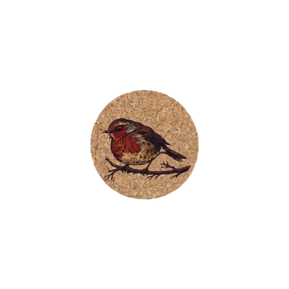 Robin Cork Coaster