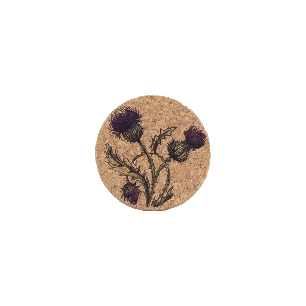 Thistle Cork Coaster