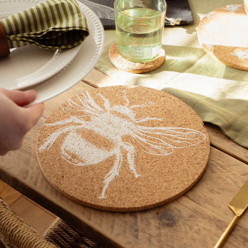 Bee Cork Place Mat