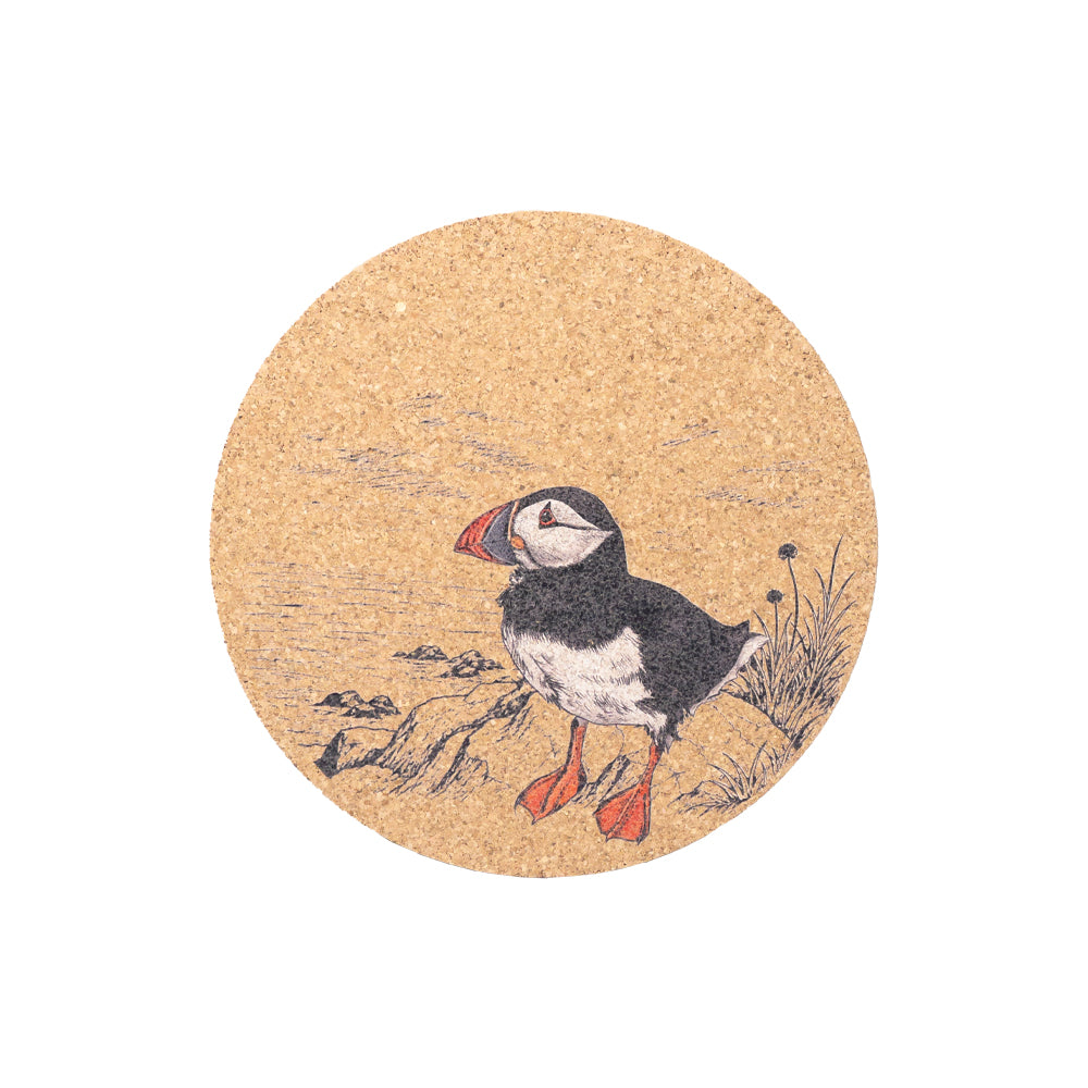 Puffin Cork Placemat