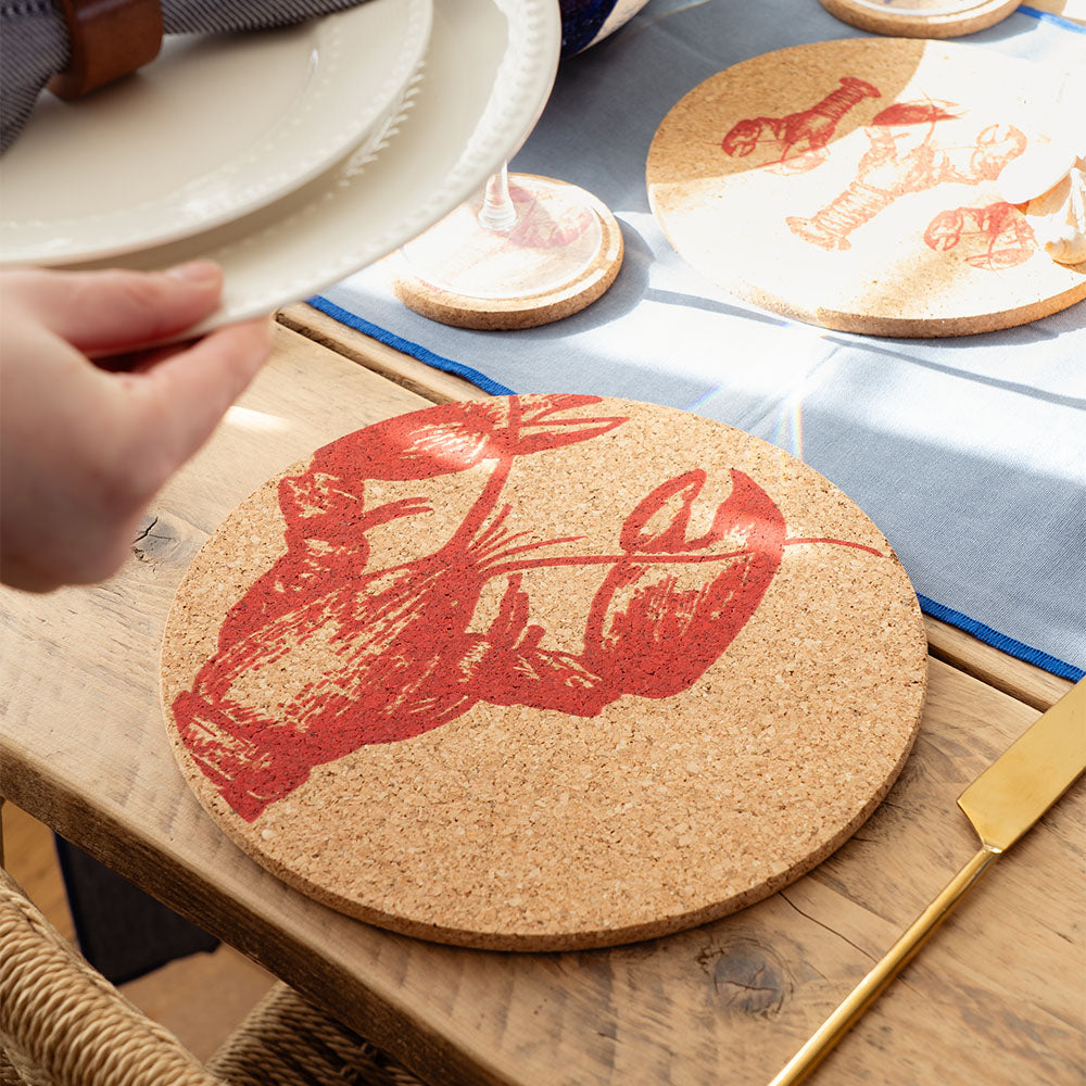 Red Lobster Cork Place Mat