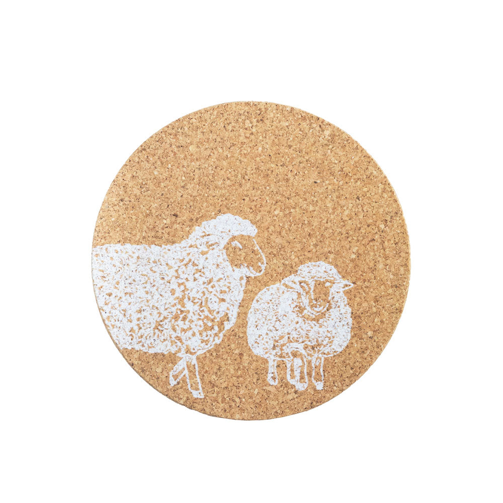 Sheep Cork Place Mat