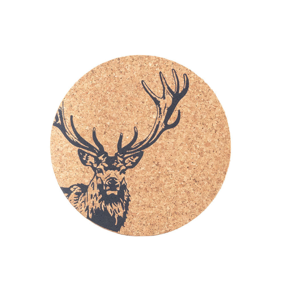 Stag Cork Place Mat