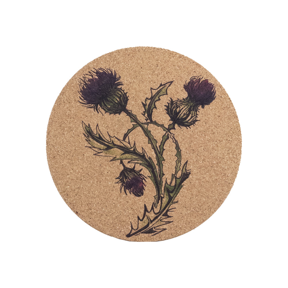 Thistle Cork Place Mat