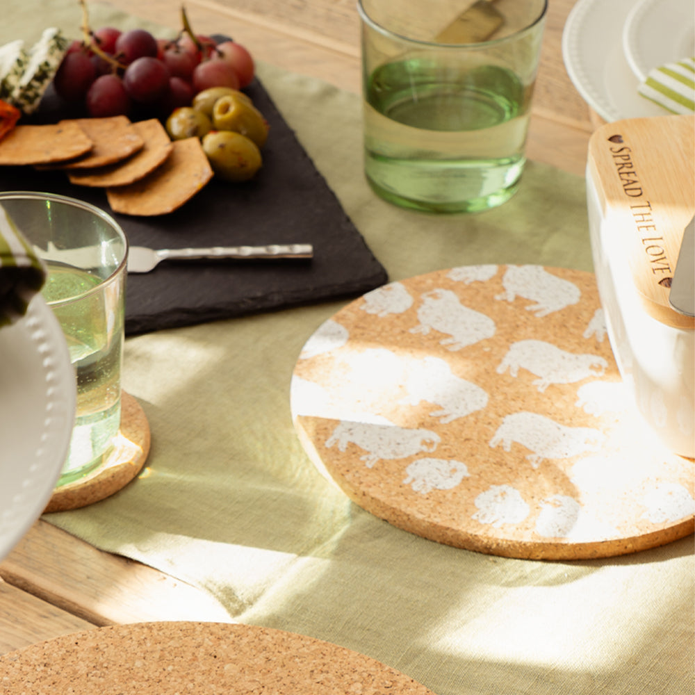 Sheep Cork Pot Stand