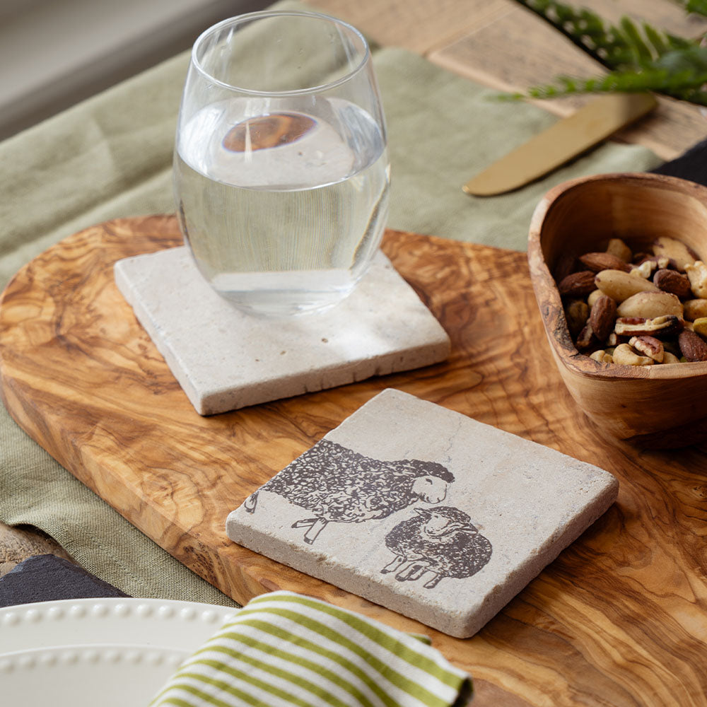 Sheep Single Stone Coaster