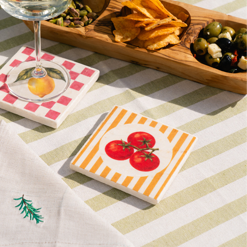 Tomatoes Single Stone Coaster