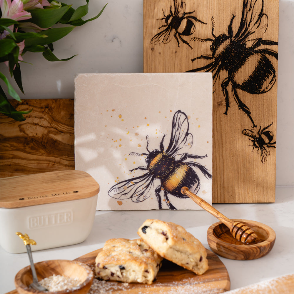 Bee Stone Pot Stand