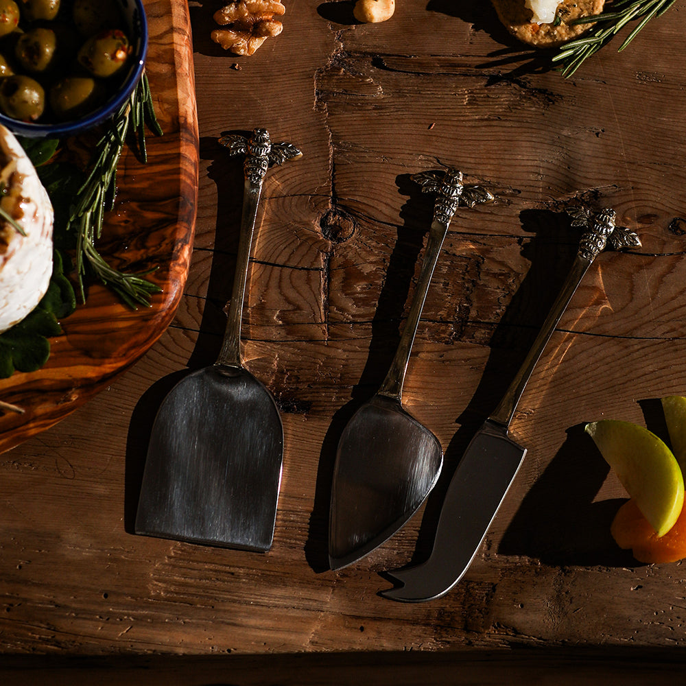 Bee Cheese Knives - Set of 3