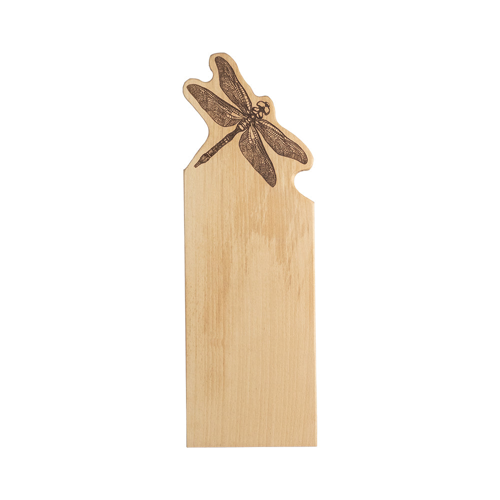Dragonfly Framed Beech Serving Board  - Medium