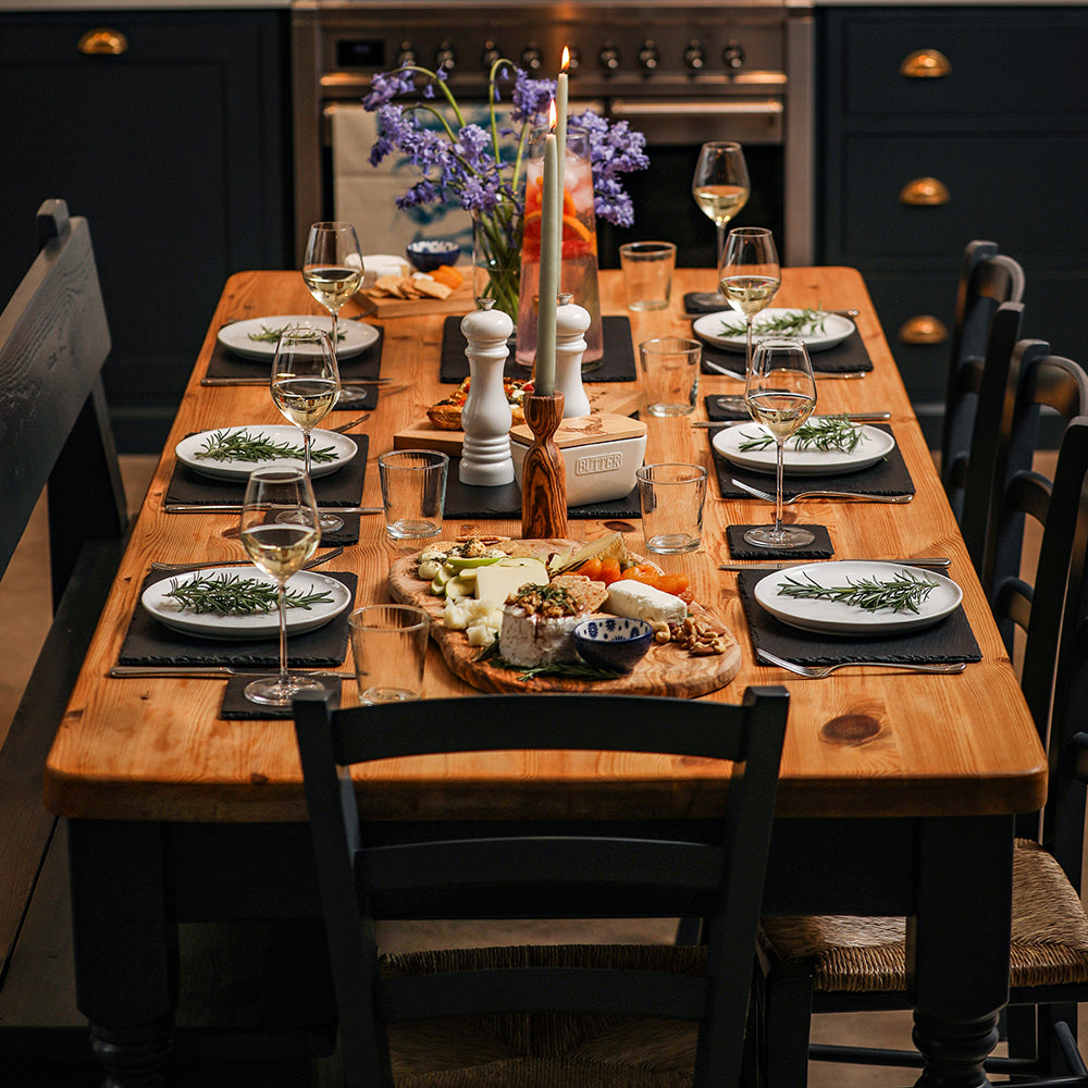 Square Slate Coasters - Set of 4