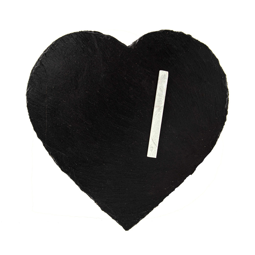 Heart Slate Cheese Board