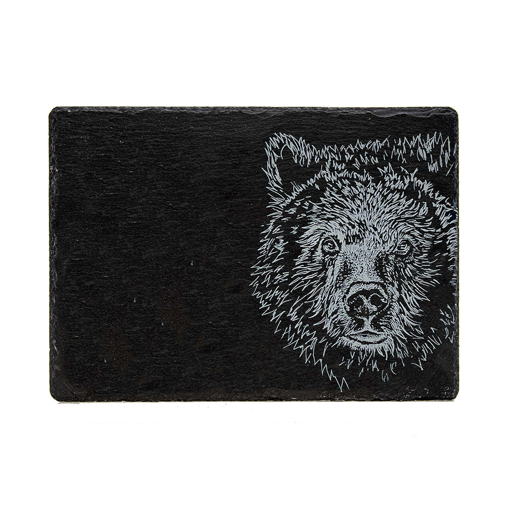 Bear Slate Cheese Board