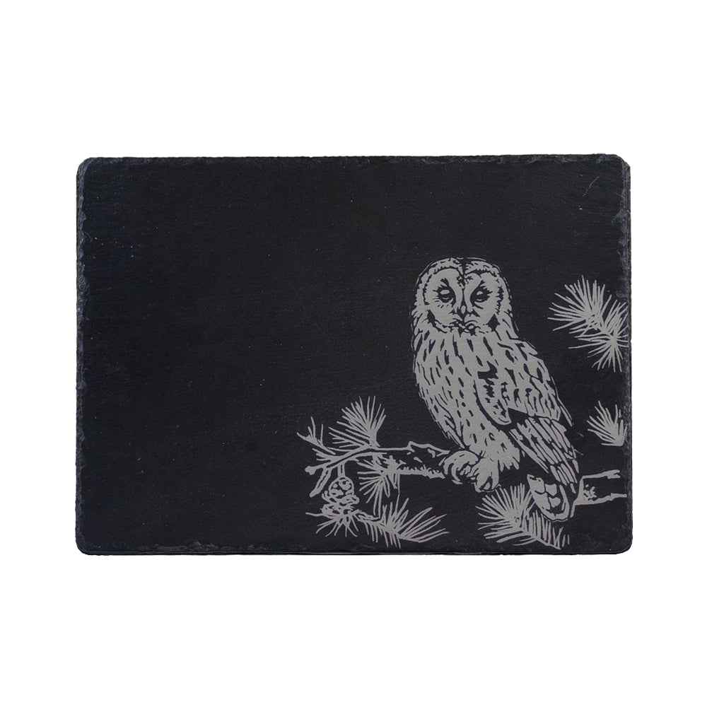 Tawny Owl Slate Cheese Board