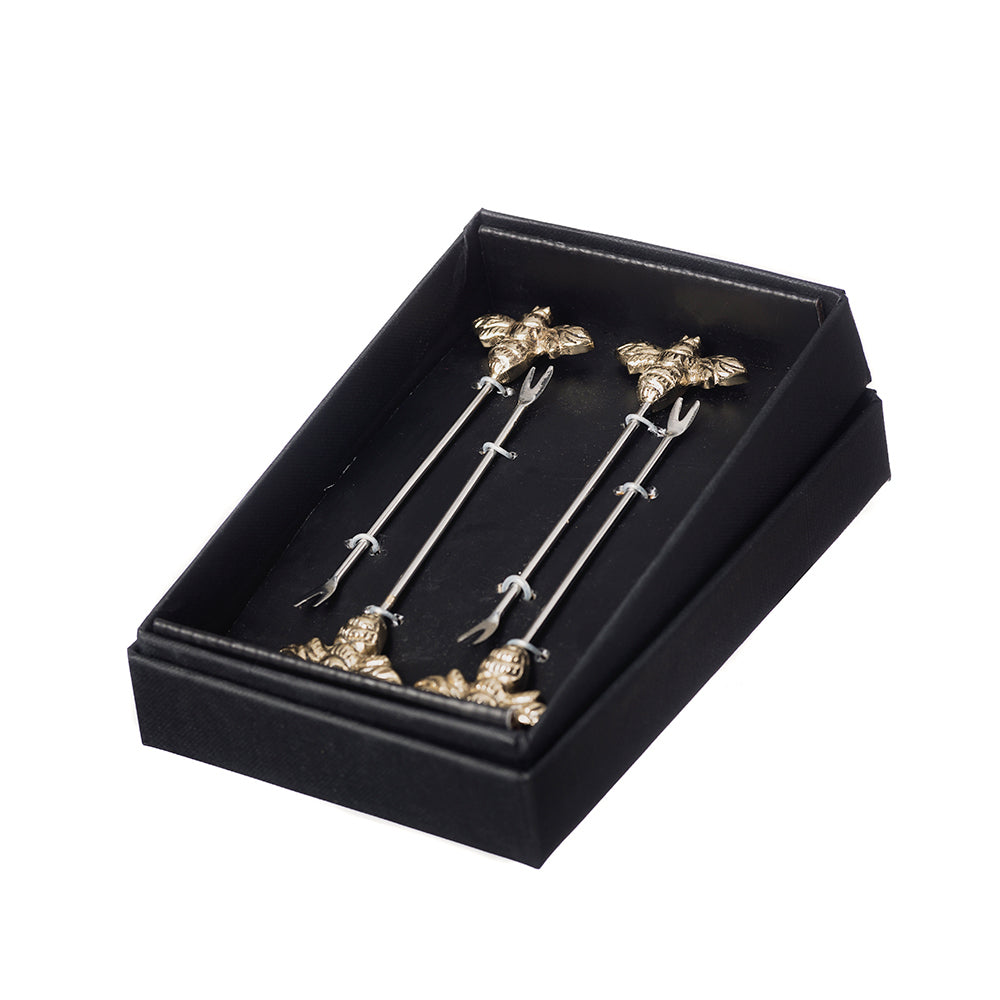 Bee Olive Picks - Set of 4