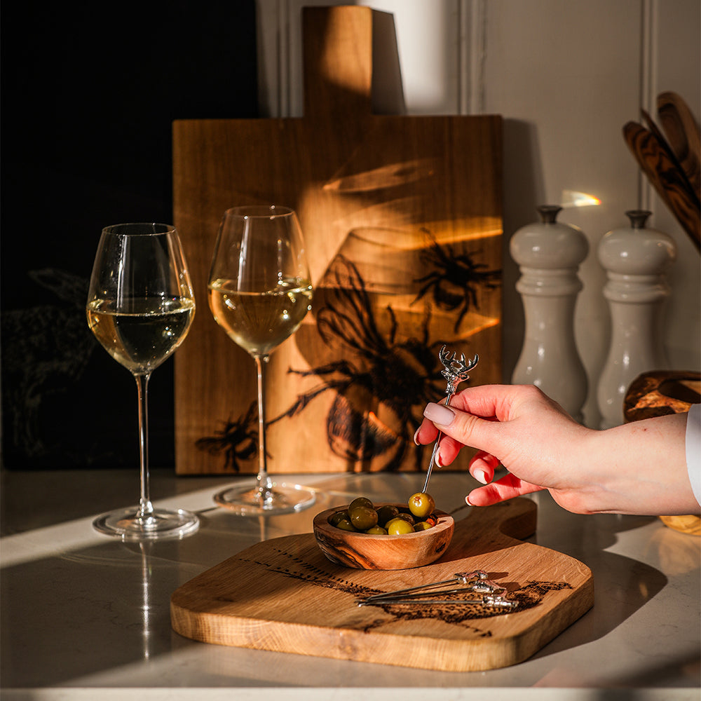 Country Animals Olive Picks - Set of 4