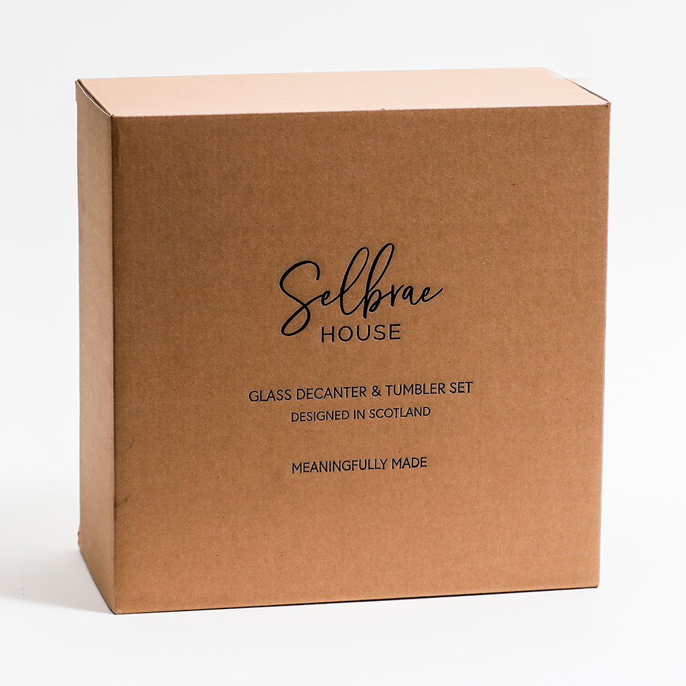 Golf Decanter & Glass Set