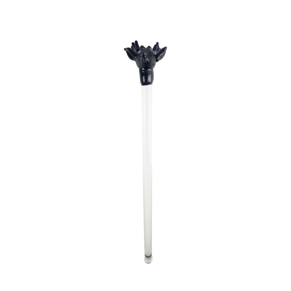 Stag Glass Drinks Stirrer