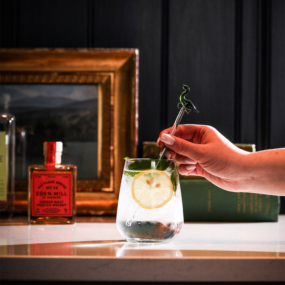 Nessie Glass Drinks Stirrer