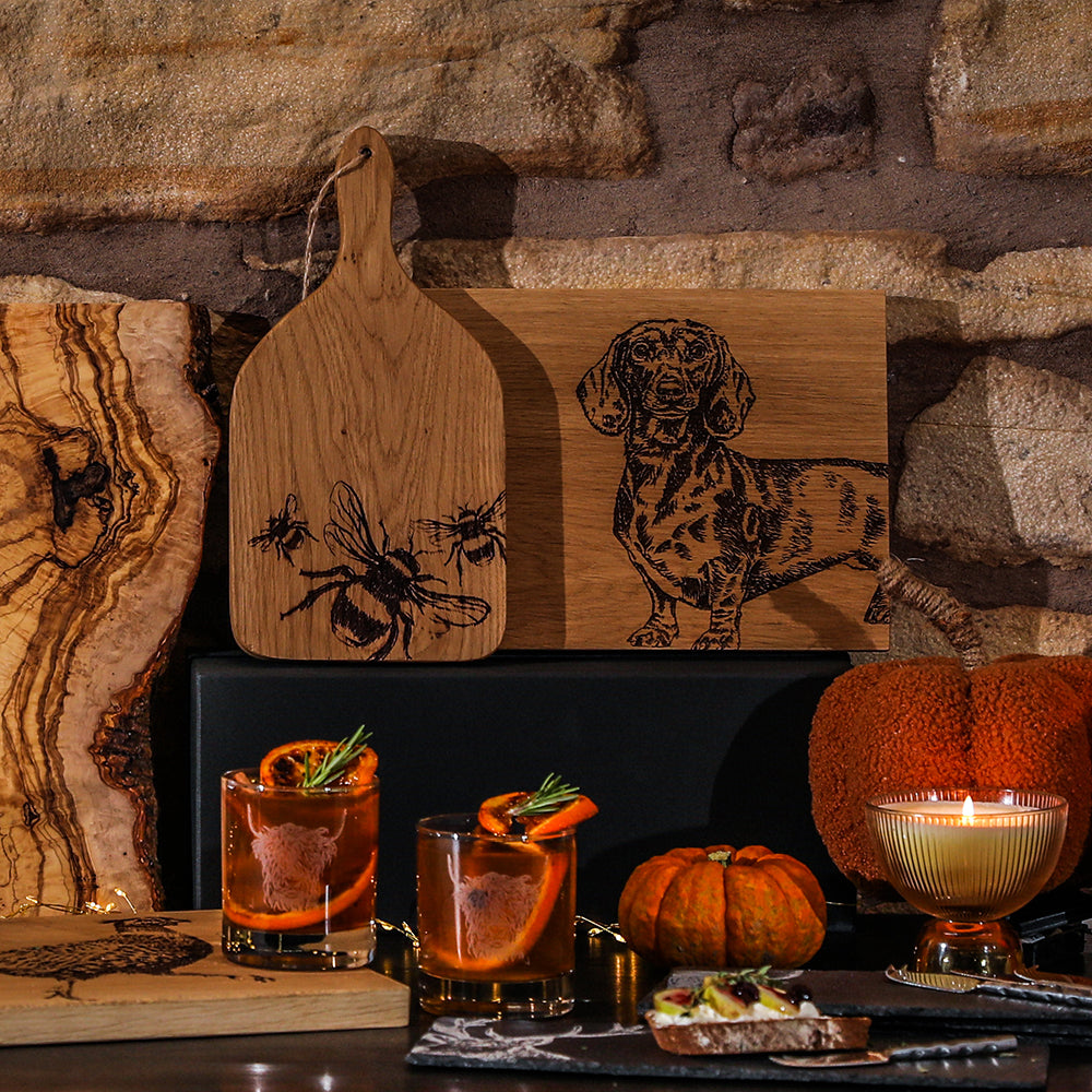 Highland Cow Glass Tumblers - Set of 2