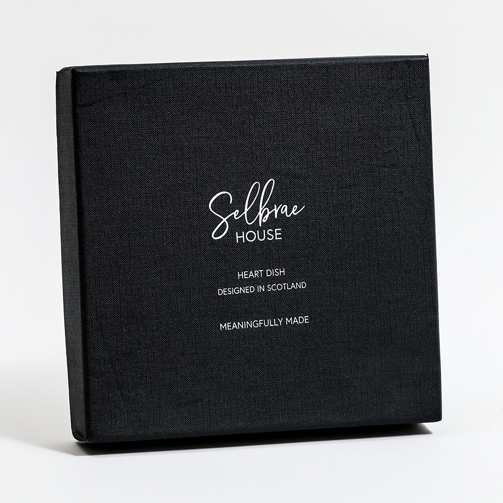 Heart Hand Hammered Dish