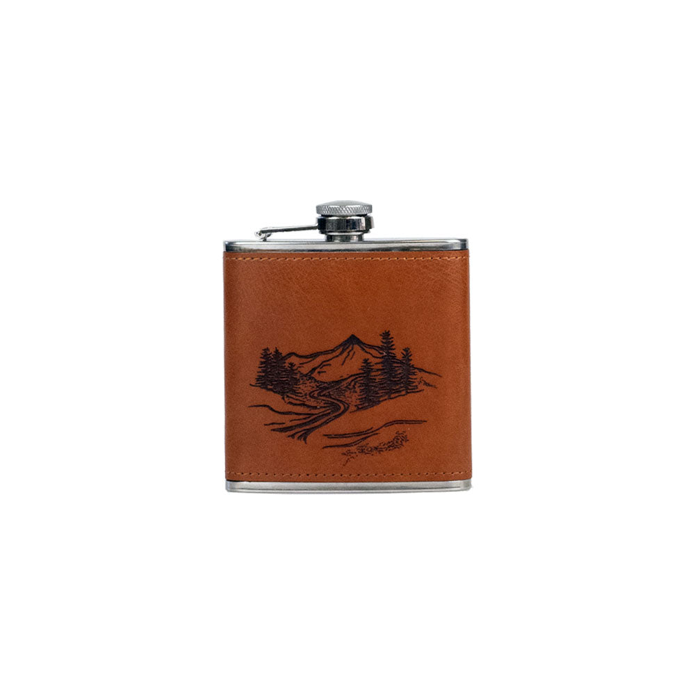 Mountain Leather Hipflask