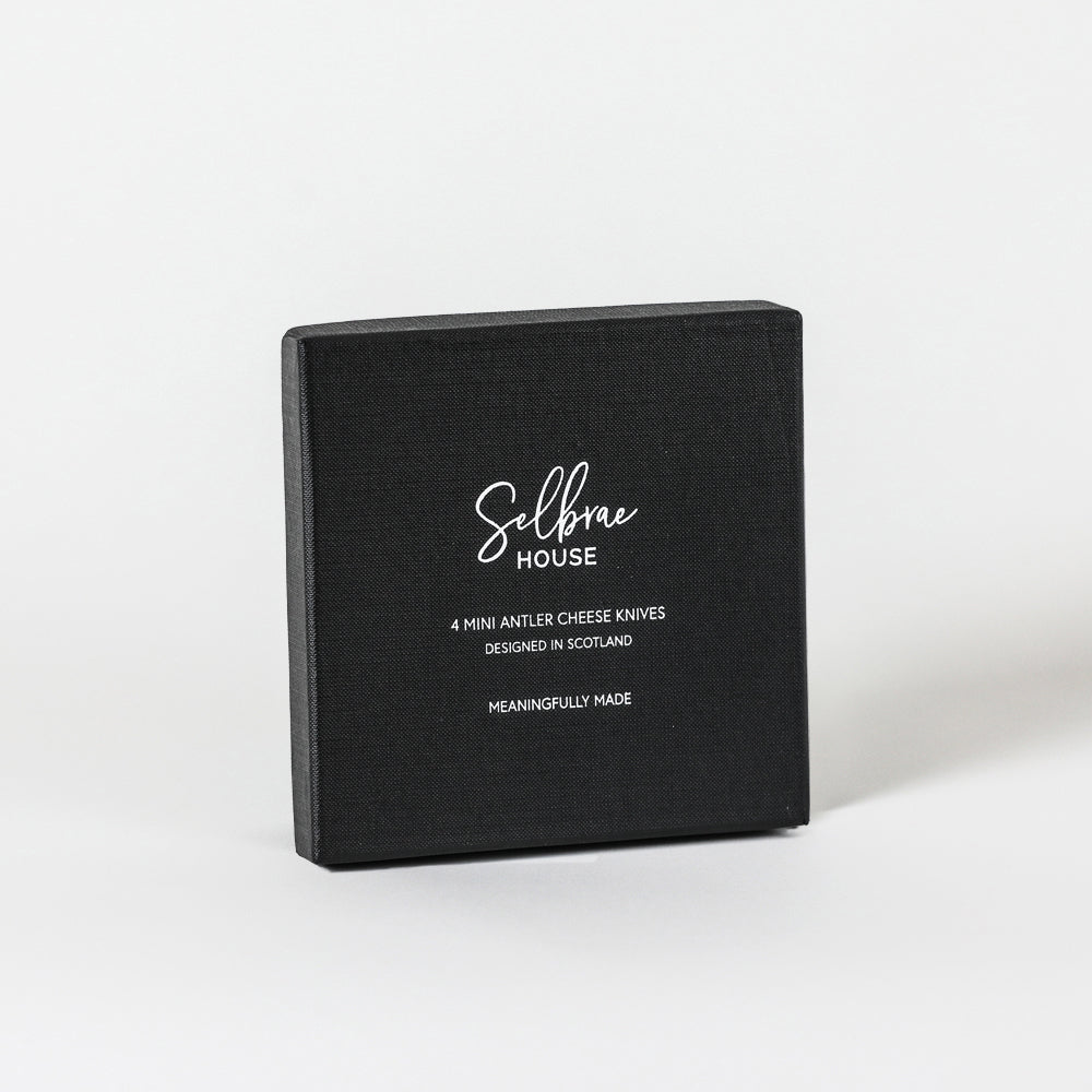 Antler Mini Cheese Knives - Set of 4