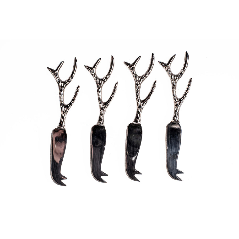 Antler Mini Cheese Knives - Set of 4