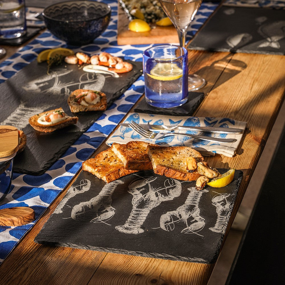 Lobster Repeat Slate Pot Stand