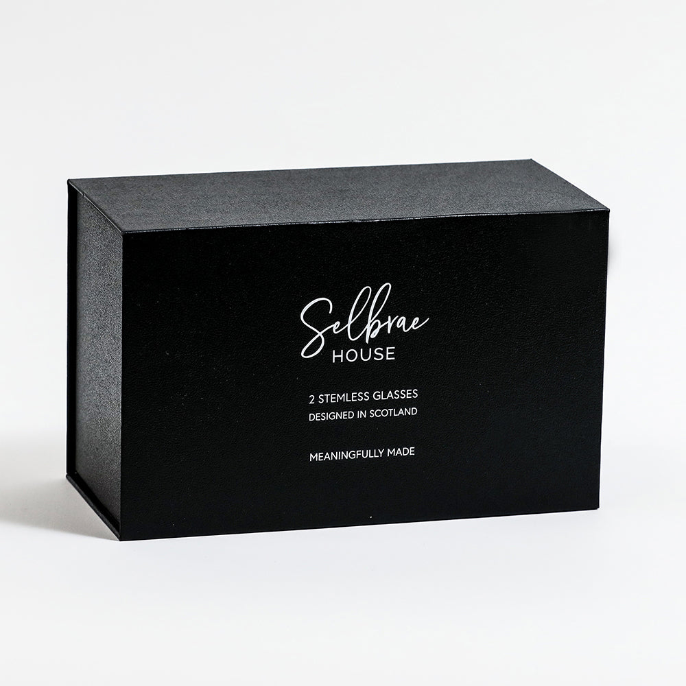 Bee Stemless Glasses - Set of 2