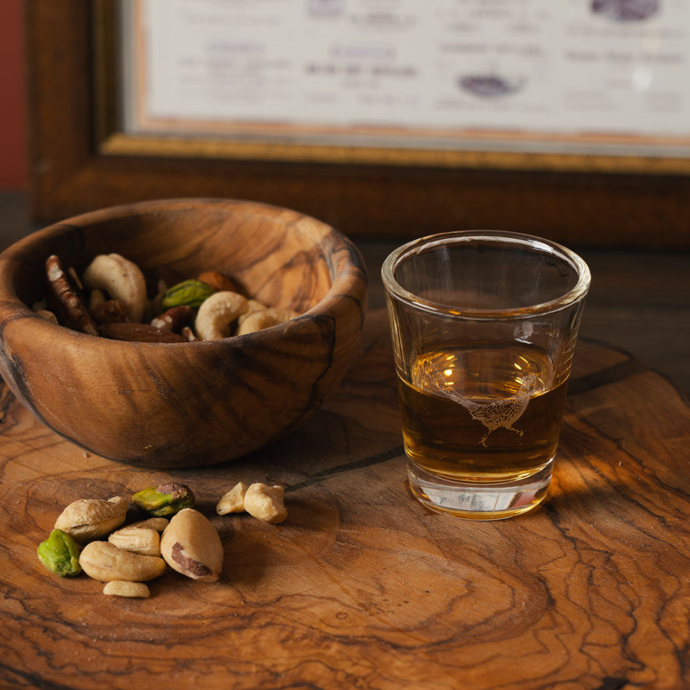 Pheasant Shot Glass