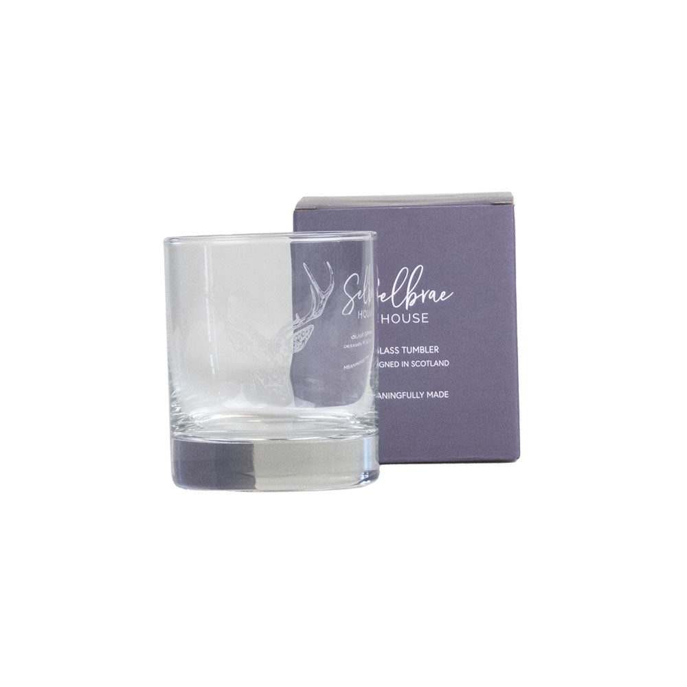 Stag Glass Tumbler