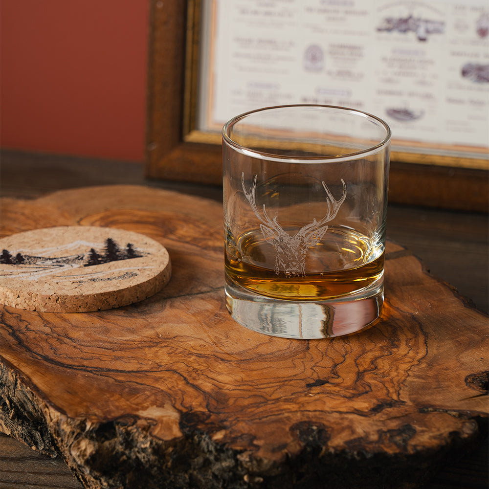 Stag Glass Tumbler