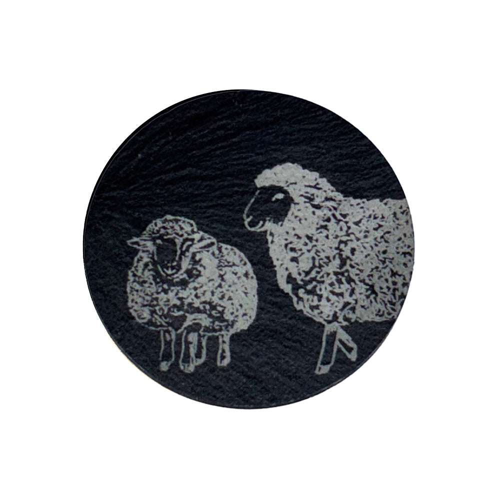 Sheep Slate Magnet