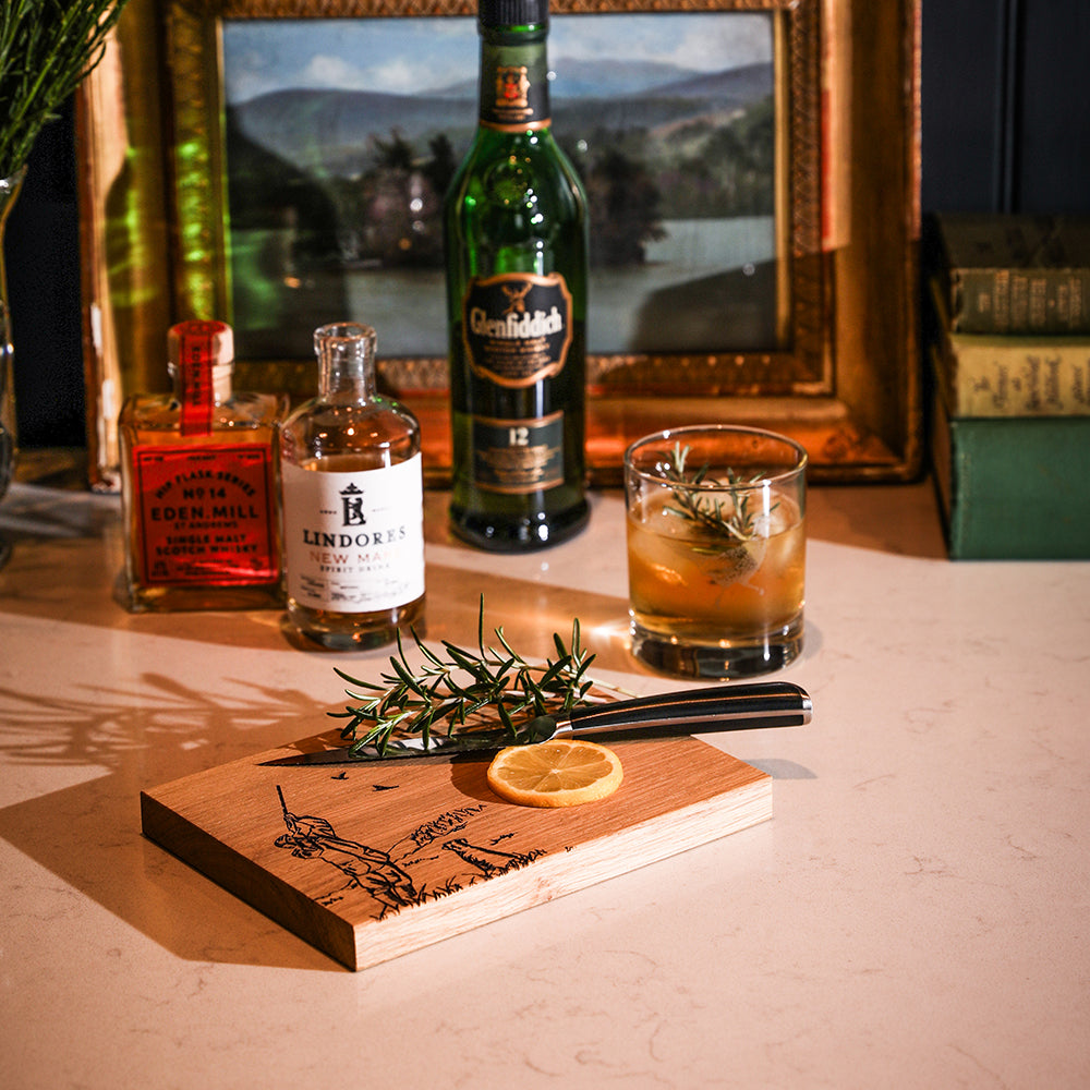 Shooting Oak Bar Board