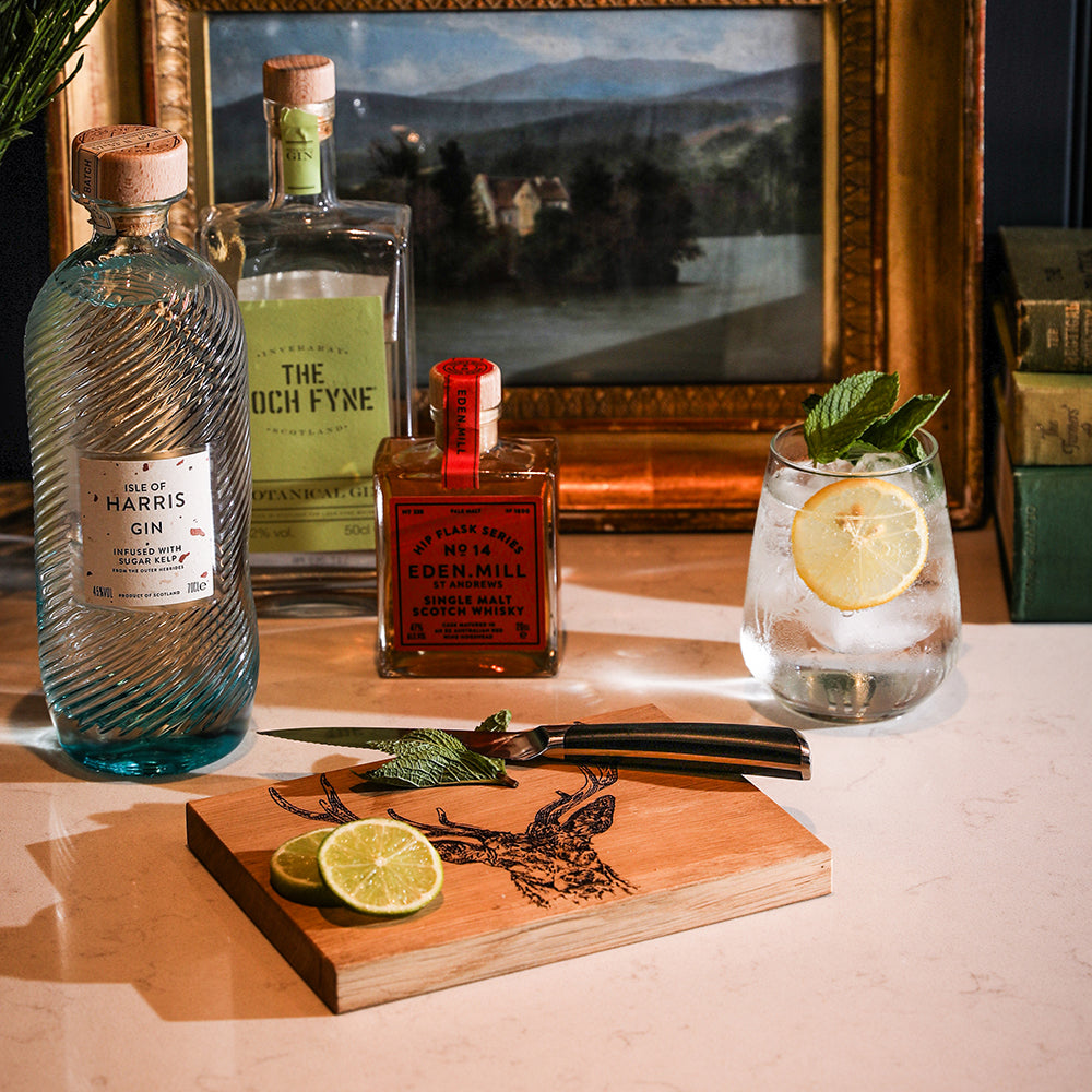 Stag Prince Oak Bar Board